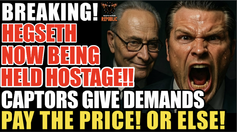 BREAKING! Pete Hegseth Now Being Held Hostage! Captors Give Demands, Pay The Price or Else!